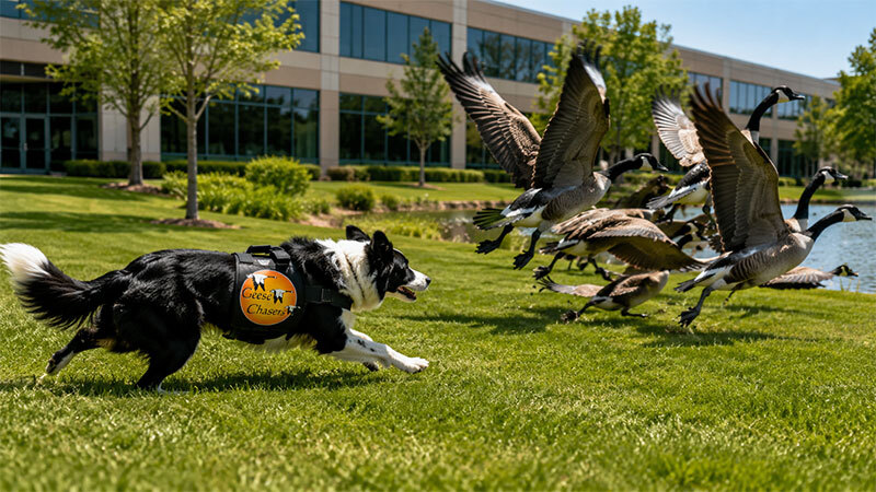 dog-geese-corp